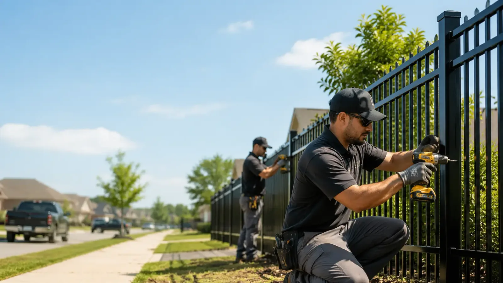 Metal Fence Installation in Colmesneil, TX